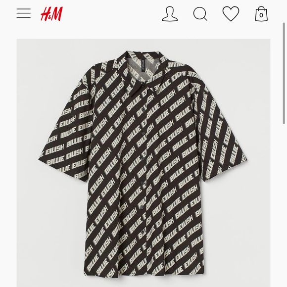 NEW Billie Eilish Button Up Shirt - Picture 4 of 4